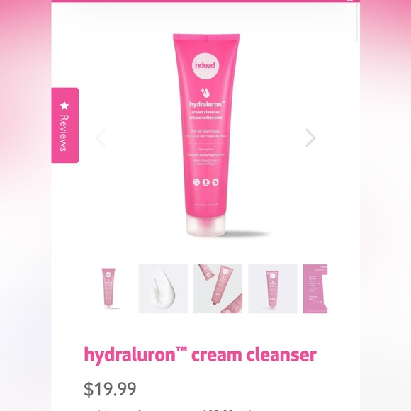 Indeed Laboratories Hydraluron Cream Cleanser 100ml - Picture 1 of 3